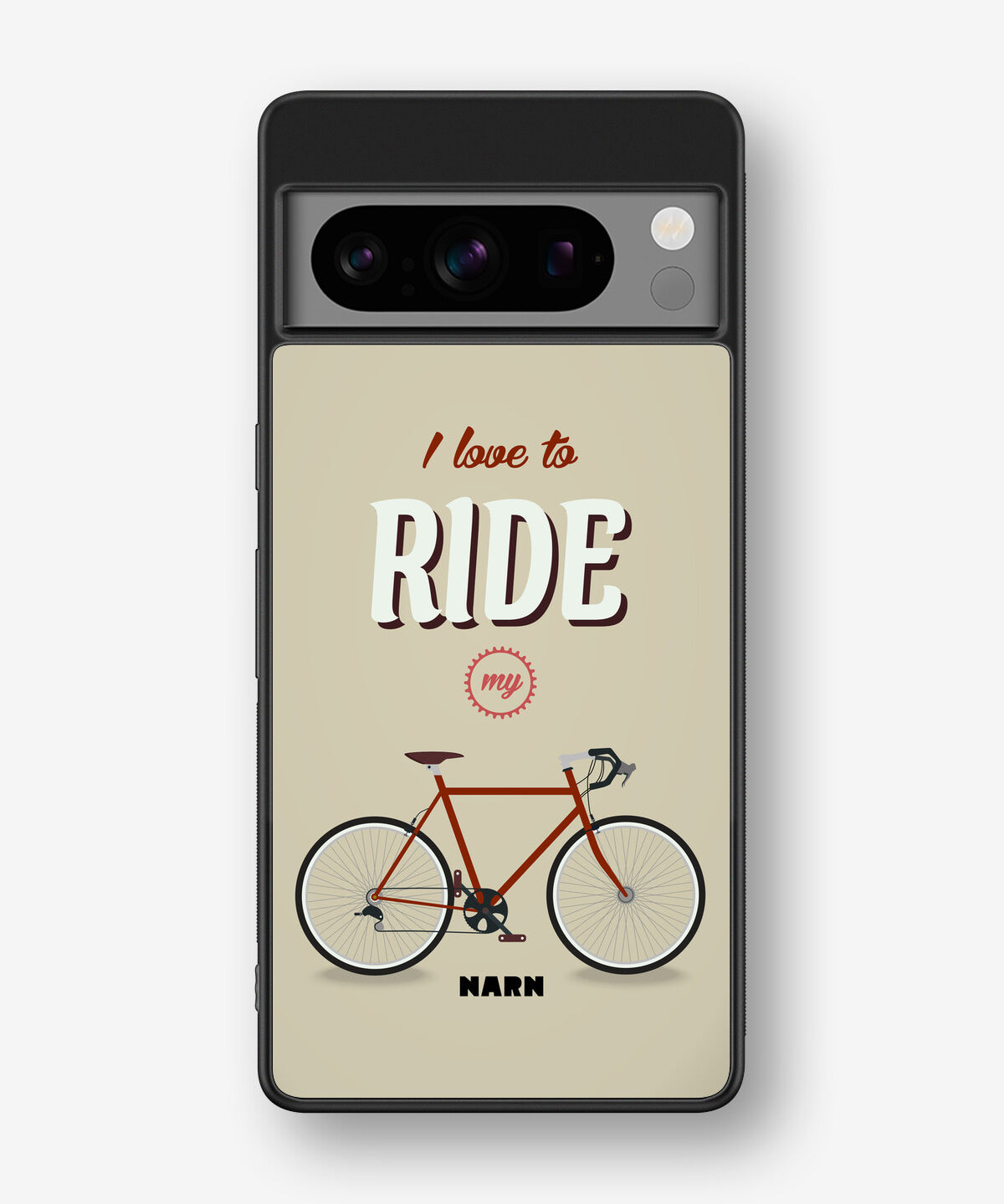 Google Pixel 8 Pro Hard Case – Ride My Bicycle - View 1