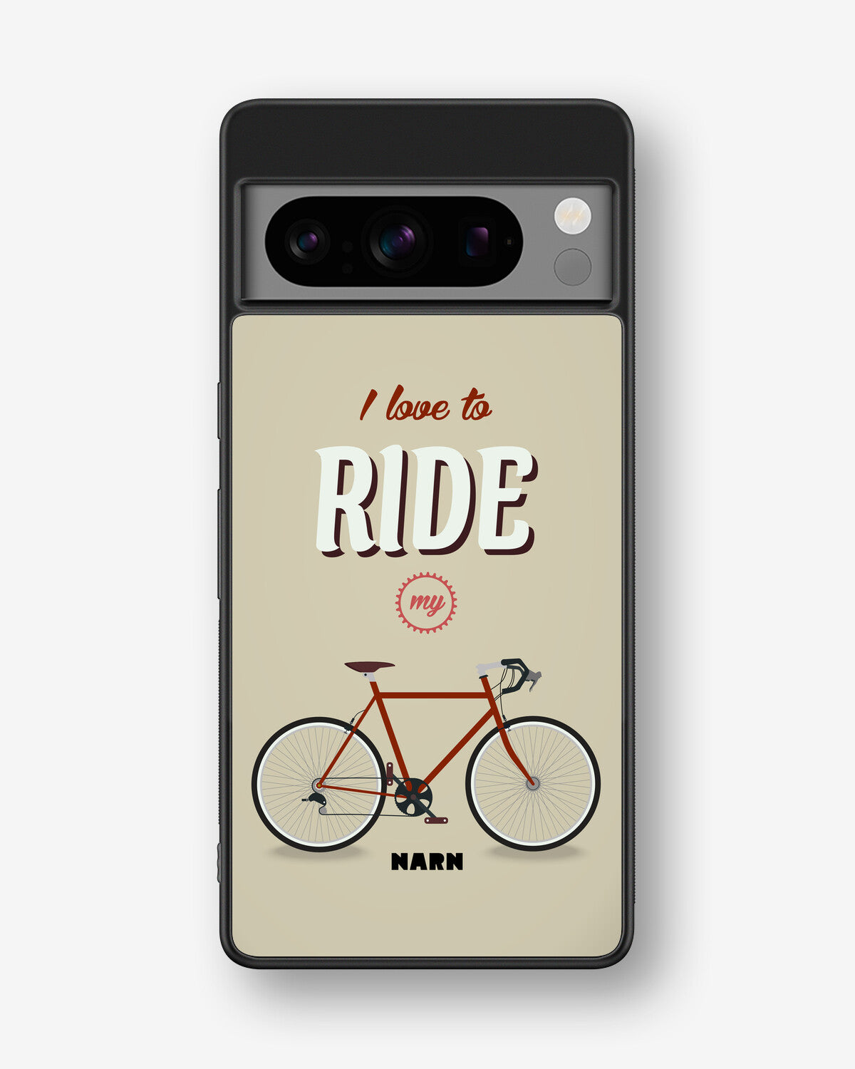 Google Pixel 8 Pro Hard Case – Ride My Bicycle - View 1