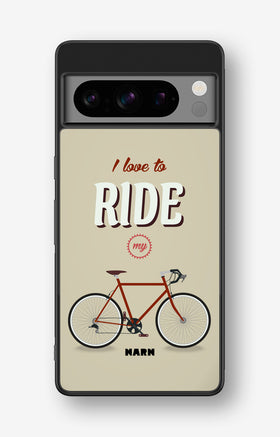 Google Pixel 8 Pro Hard Case – Ride My Bicycle - View 1