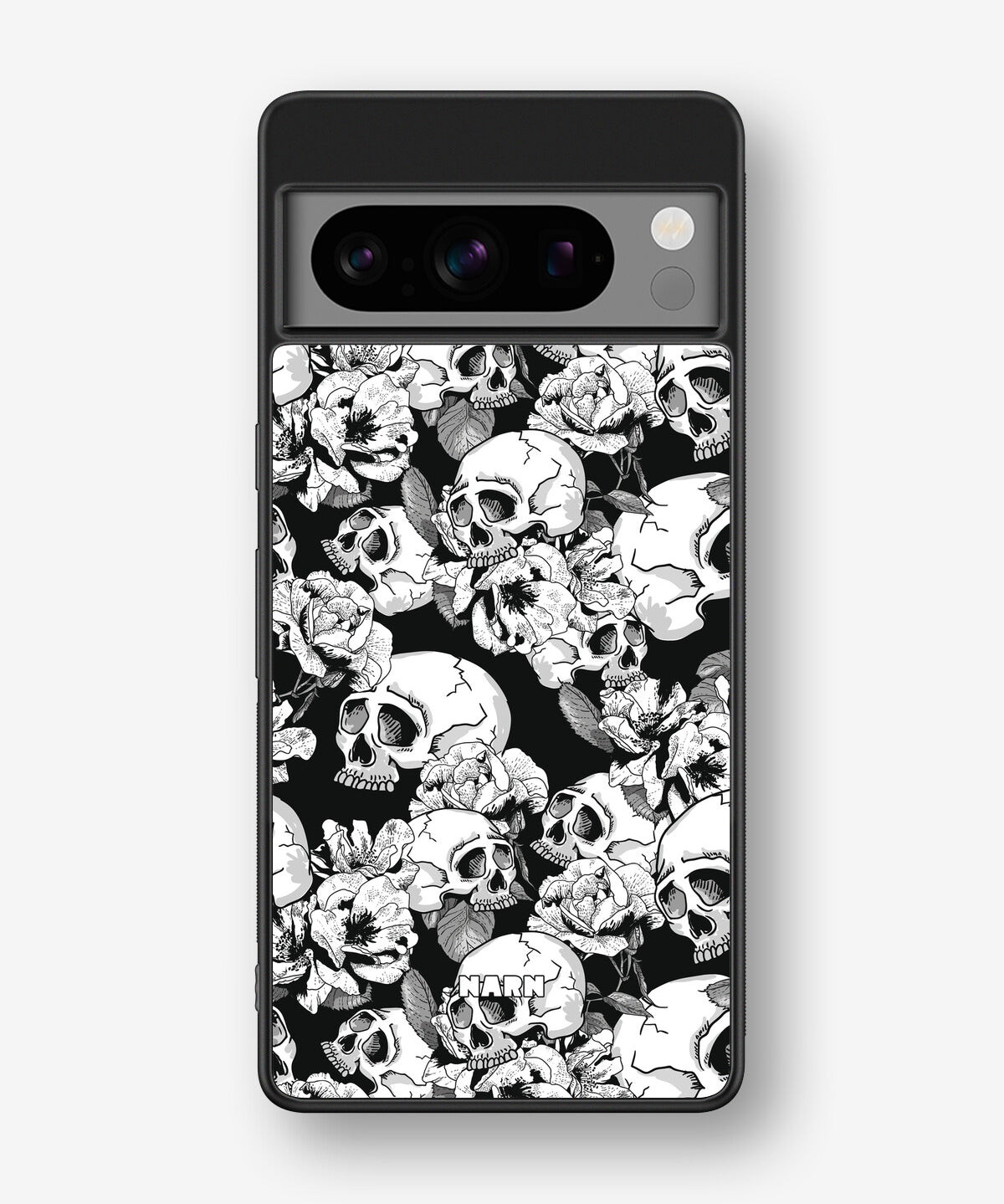 Google Pixel 8 Pro Hard Case – Skull Garden - View 1