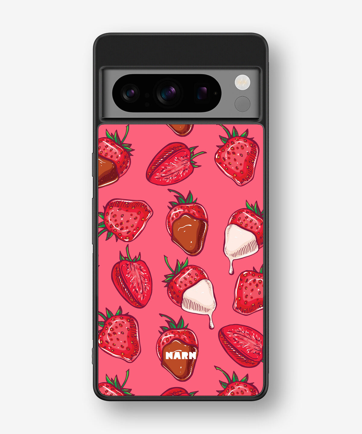 Google Pixel 8 Pro Hard Case – Strawberry Chocolate - View 1