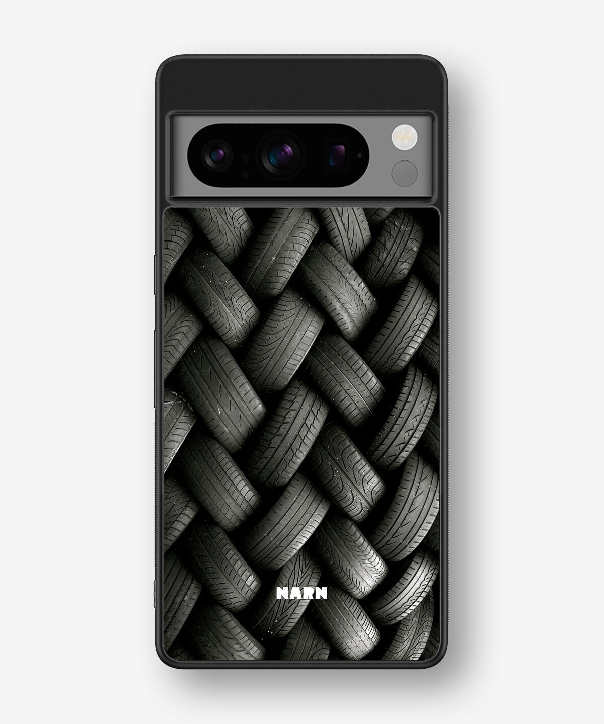 Google Pixel 8 Pro Hard Case – Tires Wall - View 1