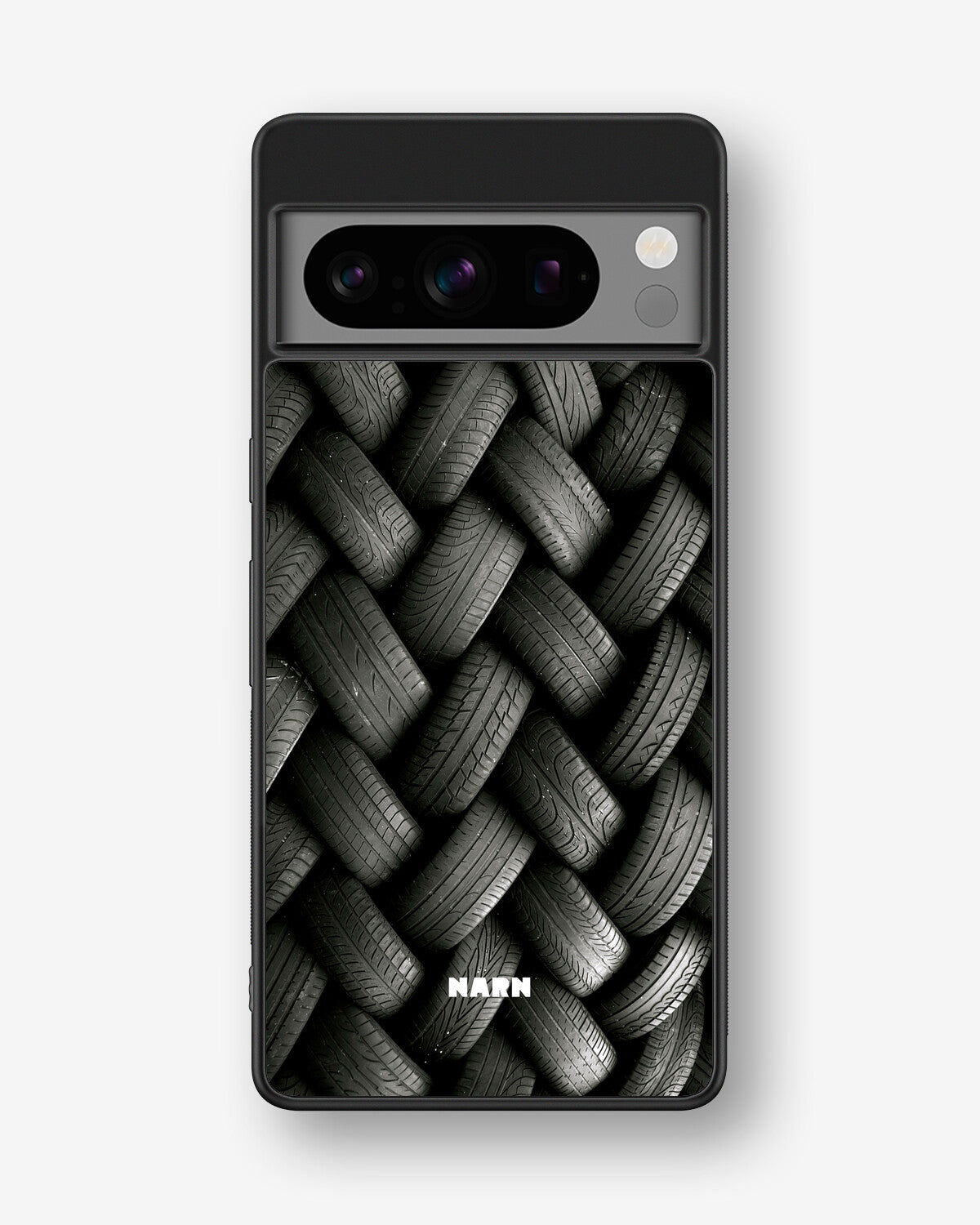 Google Pixel 8 Pro Hard Case – Tires Wall - View 1