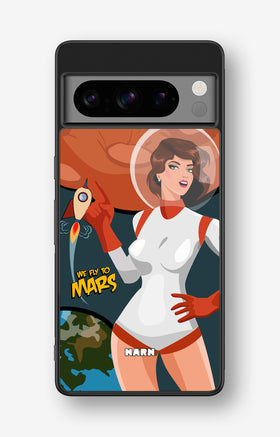 Google Pixel 8 Pro Hard Case – We Fly To Mars - View 1
