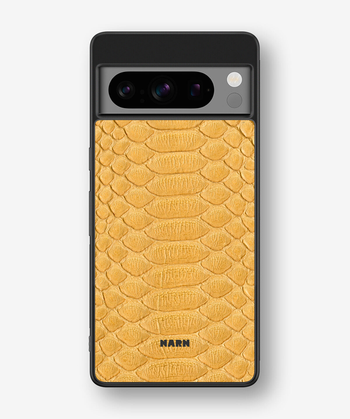 Google Pixel 8 Pro Hard Case – Yellow Snake - View 1