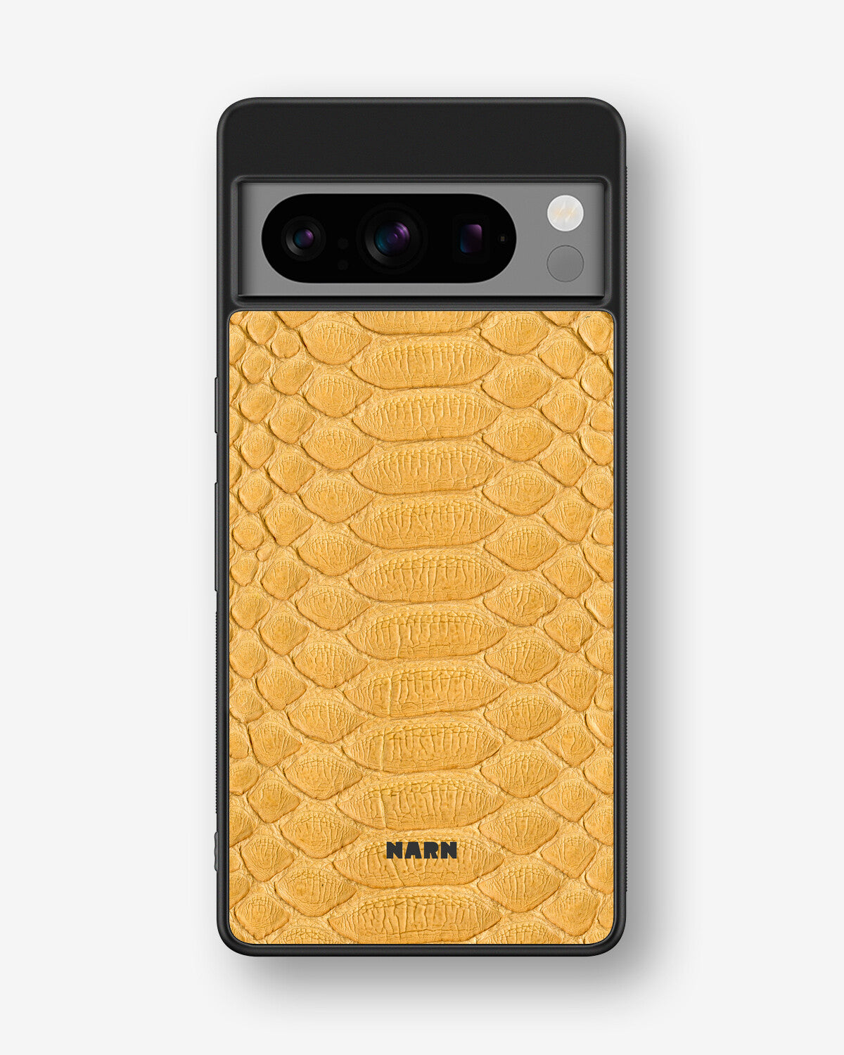 Google Pixel 8 Pro Hard Case – Yellow Snake - View 1