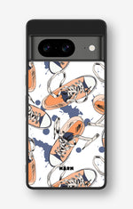 Google Pixel 8 Hard Case – Apricot Sneakers - View 1