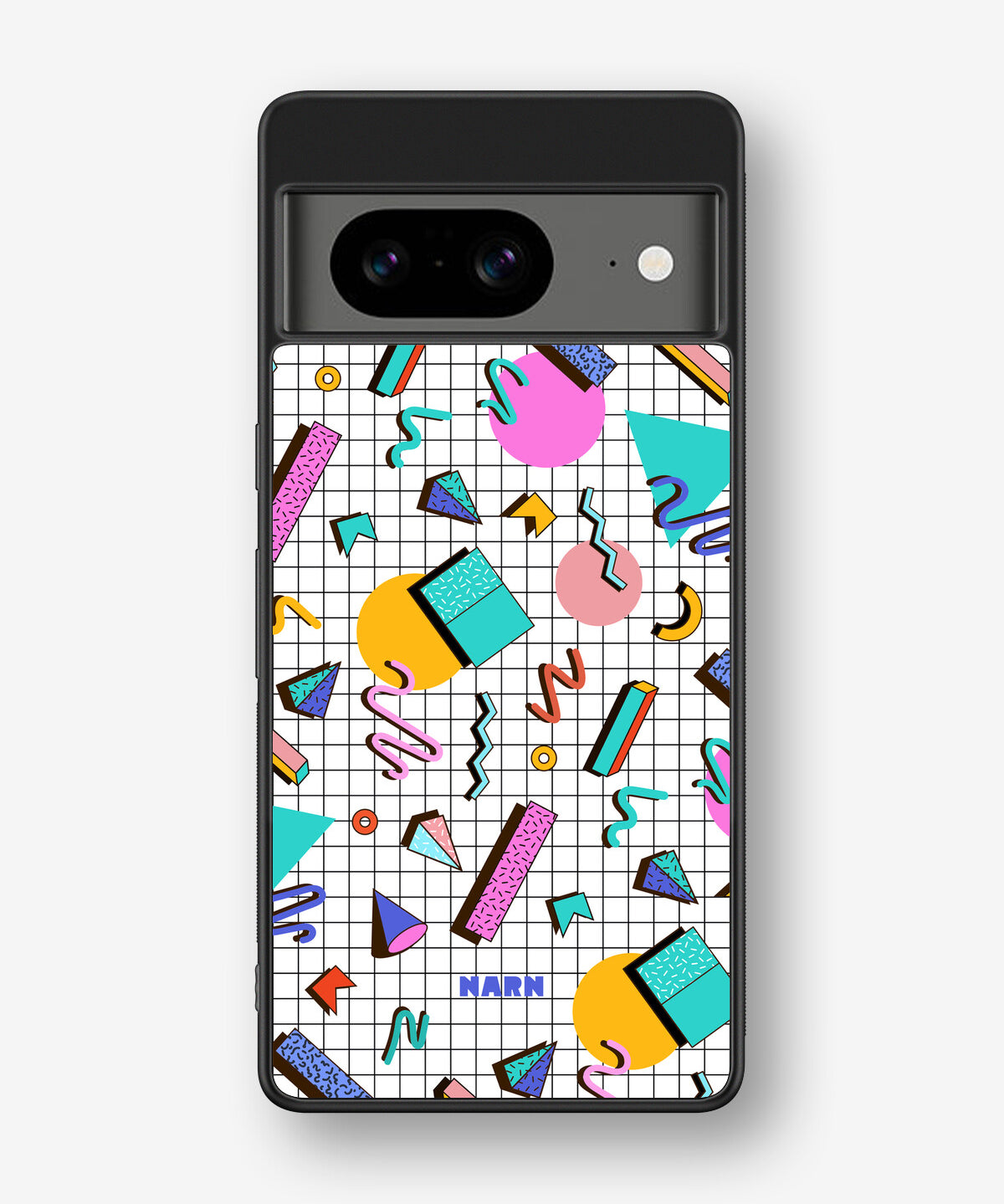 Google Pixel 8 Hard Case – 80s Memphis - View 1