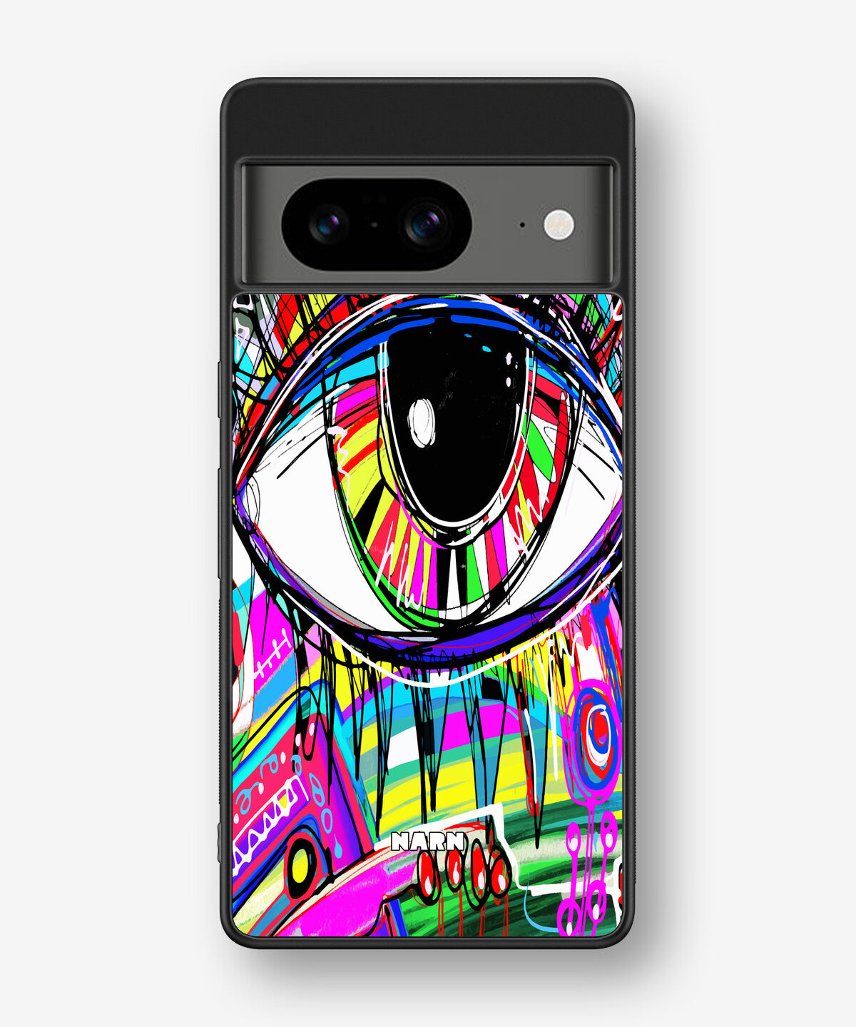 Google Pixel 8 Hard Case – Abstract Eye - View 1