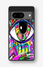 Google Pixel 8 Hard Case – Abstract Eye - View 1