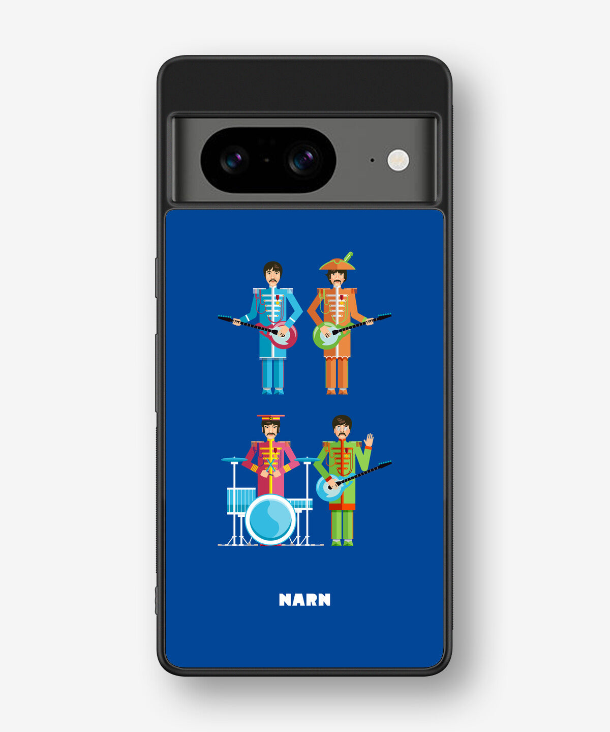 Google Pixel 8 Hard Case – Beatles Blue - View 1