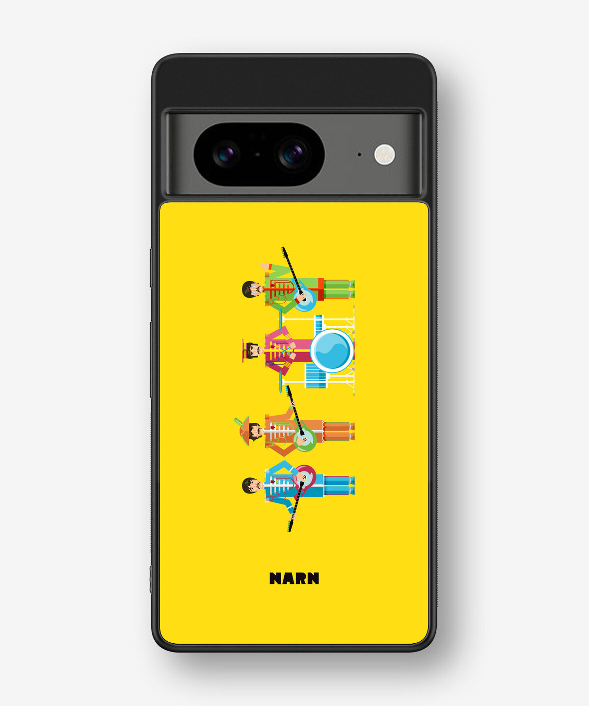 Google Pixel 8 Hard Case – Beatles Yellow - View 1