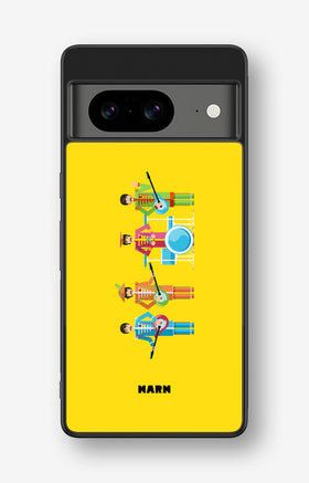 Google Pixel 8 Hard Case – Beatles Yellow - View 1