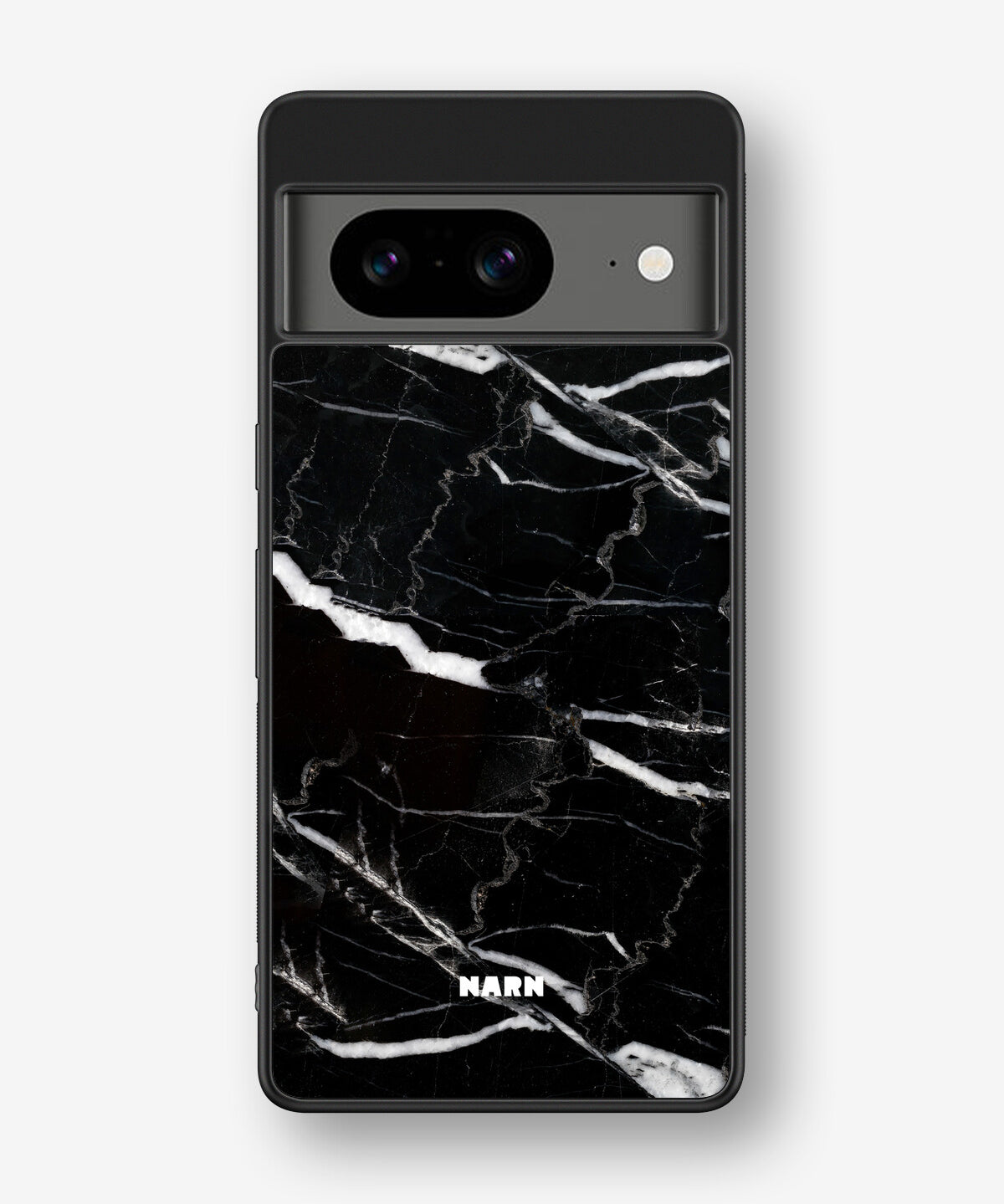 Google Pixel 8 Hard Case – Black Marble - View 1