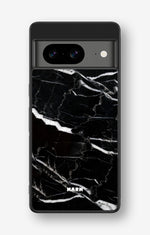 Google Pixel 8 Hard Case – Black Marble - View 1
