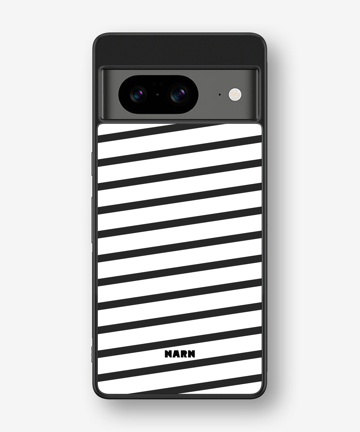 Google Pixel 8 Hard Case – Black Stripes - View 1