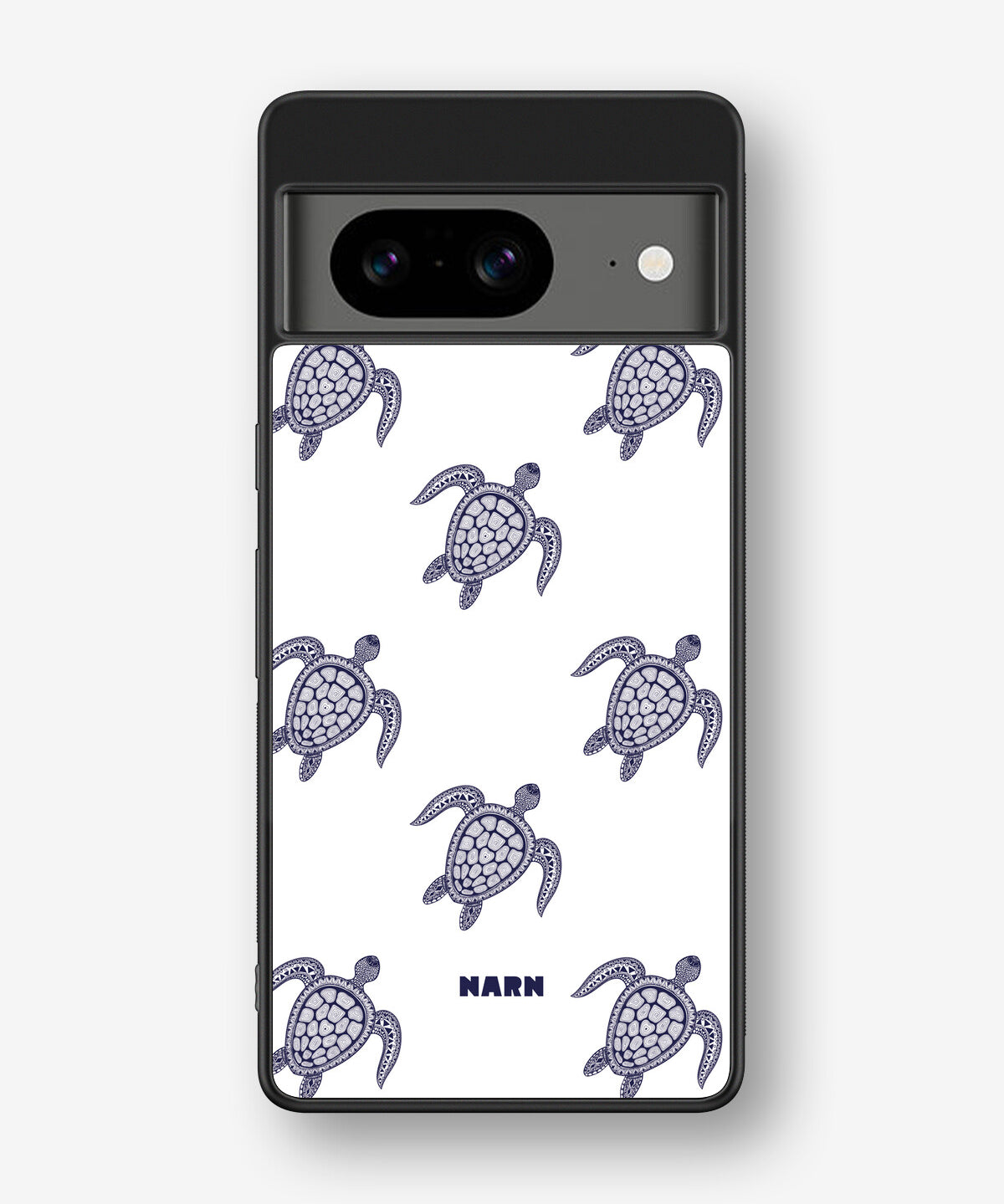 Google Pixel 8 Hard Case – Blue Turtles - View 1