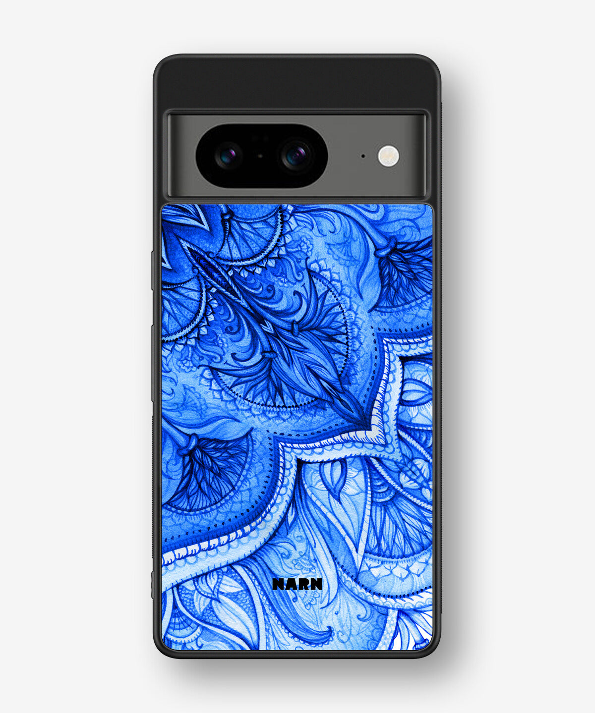 Google Pixel 8 Hard Case – Blue Vintage - View 1