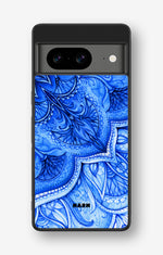 Google Pixel 8 Hard Case – Blue Vintage - View 1