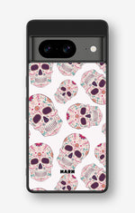 Google Pixel 8 Hard Case – Calavera Skulls - View 1