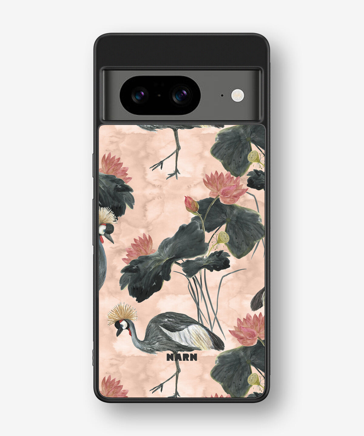 Google Pixel 8 Hard Case – Crowned Bird - View 1