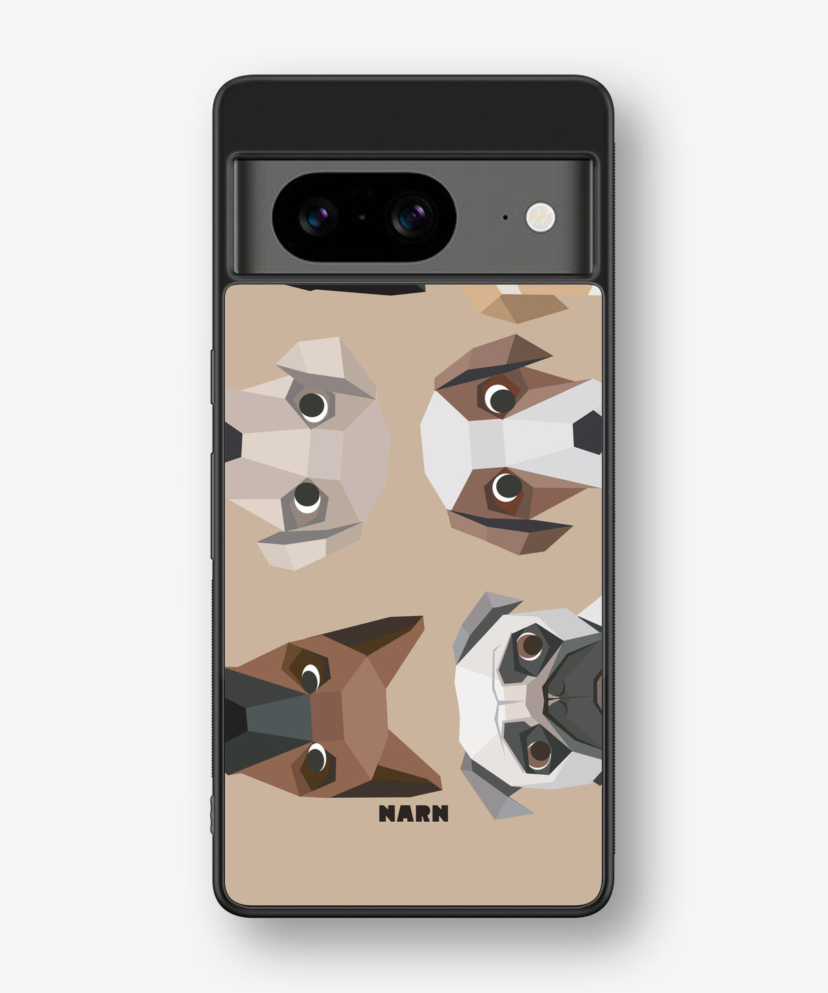Google Pixel 8 Hard Case – Cute Dogs - View 1