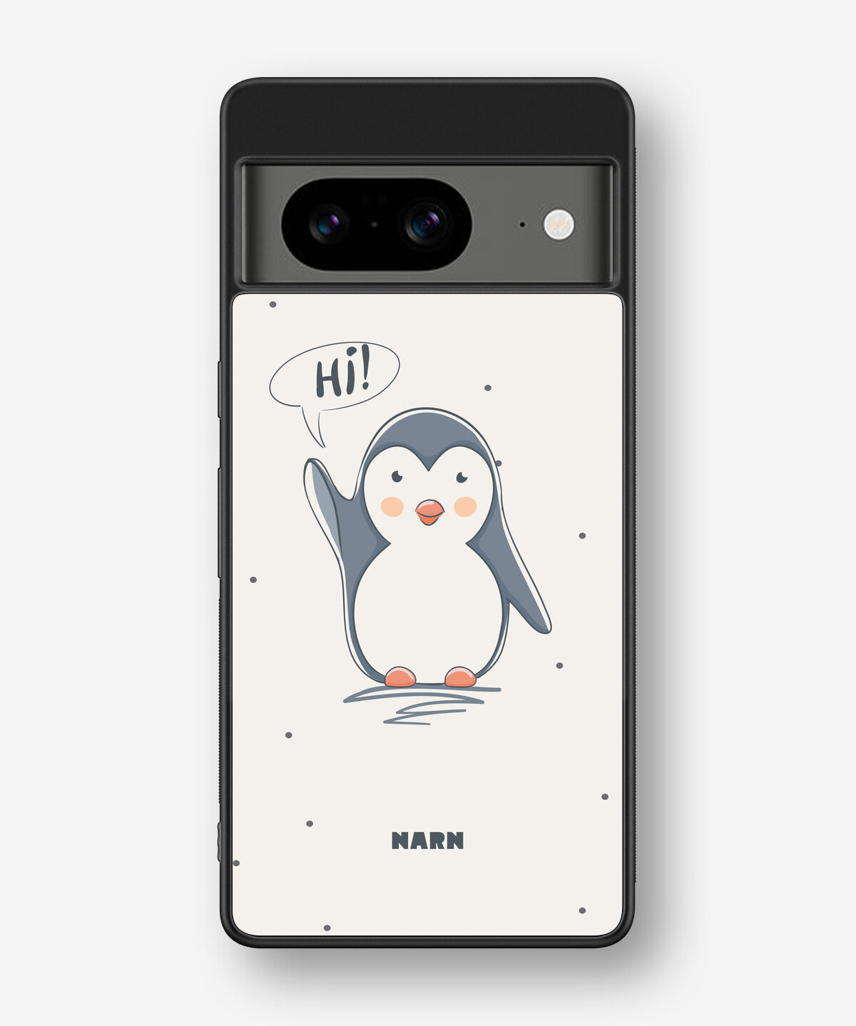 Google Pixel 8 Hard Case – Cute Penguin - View 1