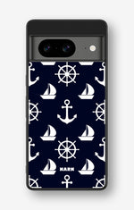 Google Pixel 8 Hard Case – Deep Blue Voyage - View 1