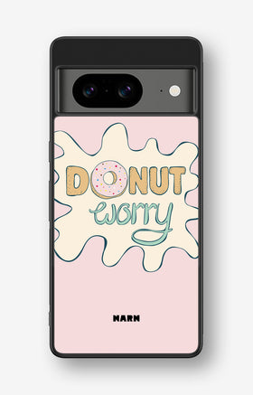 Google Pixel 8 Hard Case – Donut Worry - View 1