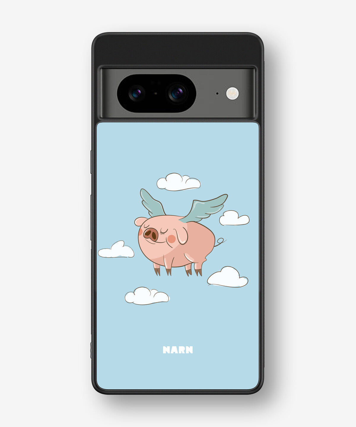Google Pixel 8 Hard Case – Dreamy Pig - View 1