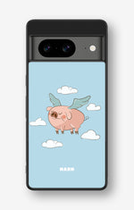 Google Pixel 8 Hard Case – Dreamy Pig - View 1