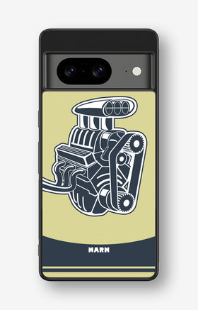Google Pixel 8 Hard Case – Engine - View 1
