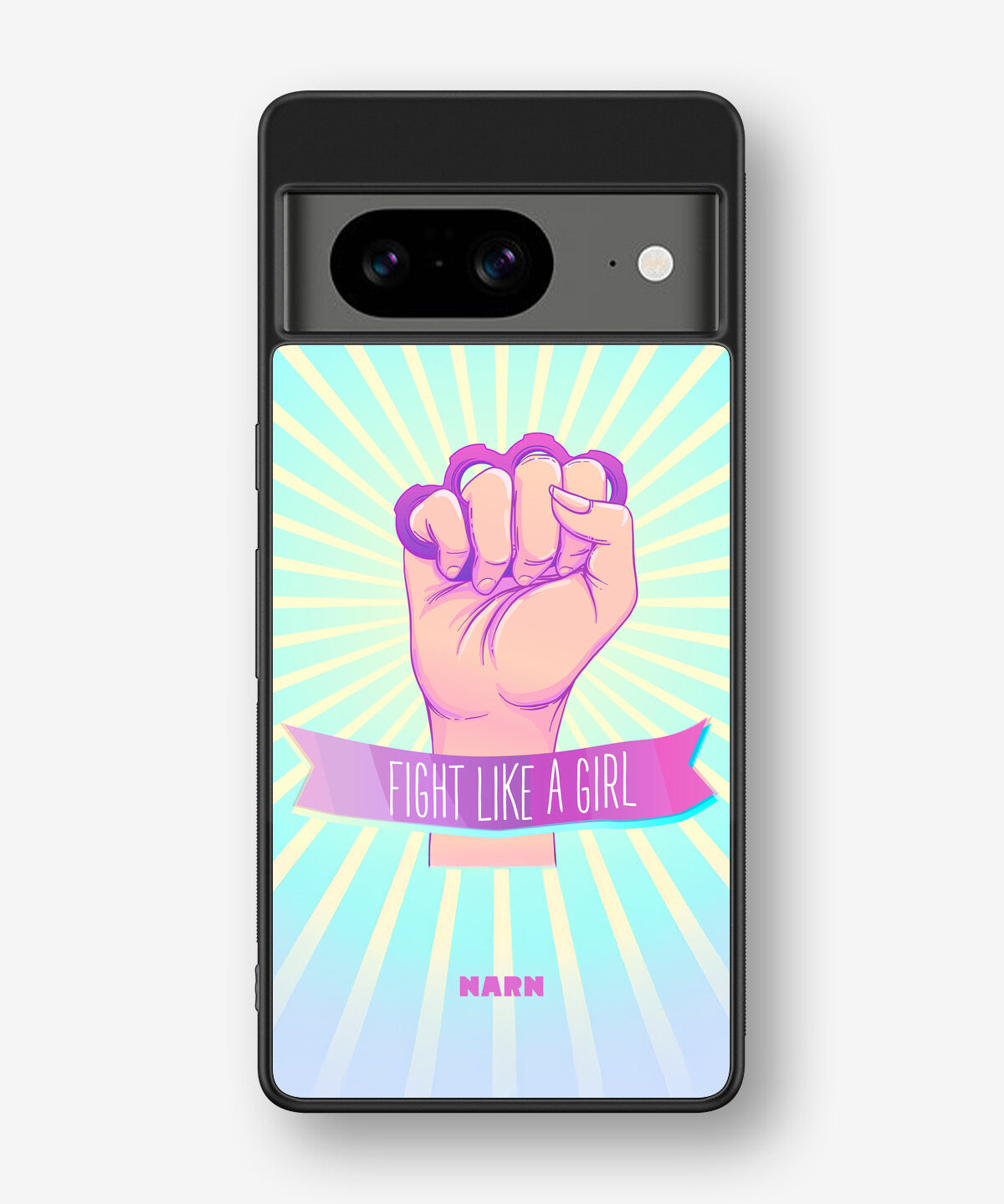 Google Pixel 8 Hard Case – Fight Like A Girl - View 1
