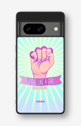 Google Pixel 8 Hard Case – Fight Like A Girl - View 1
