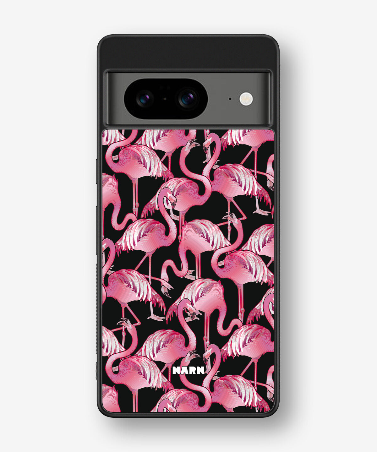 Google Pixel 8 Hard Case – Flamingos - View 1