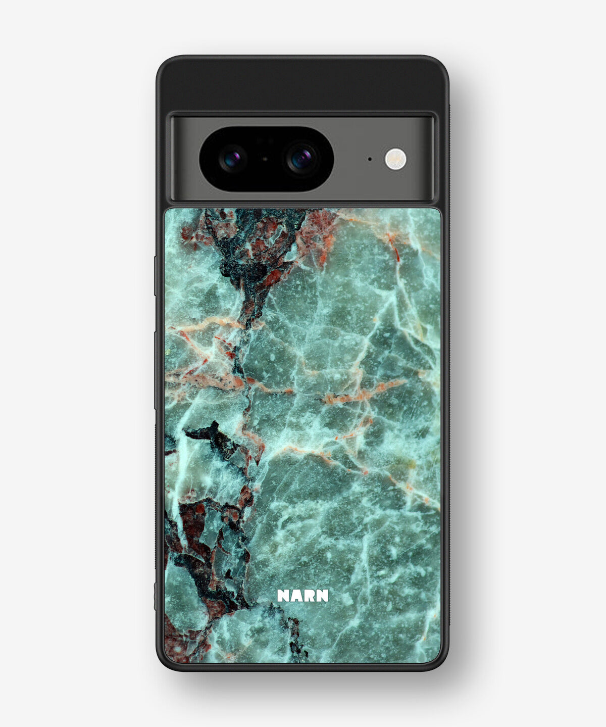 Google Pixel 8 Hard Case – Green Marble - View 1
