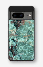 Google Pixel 8 Hard Case – Green Marble - View 1