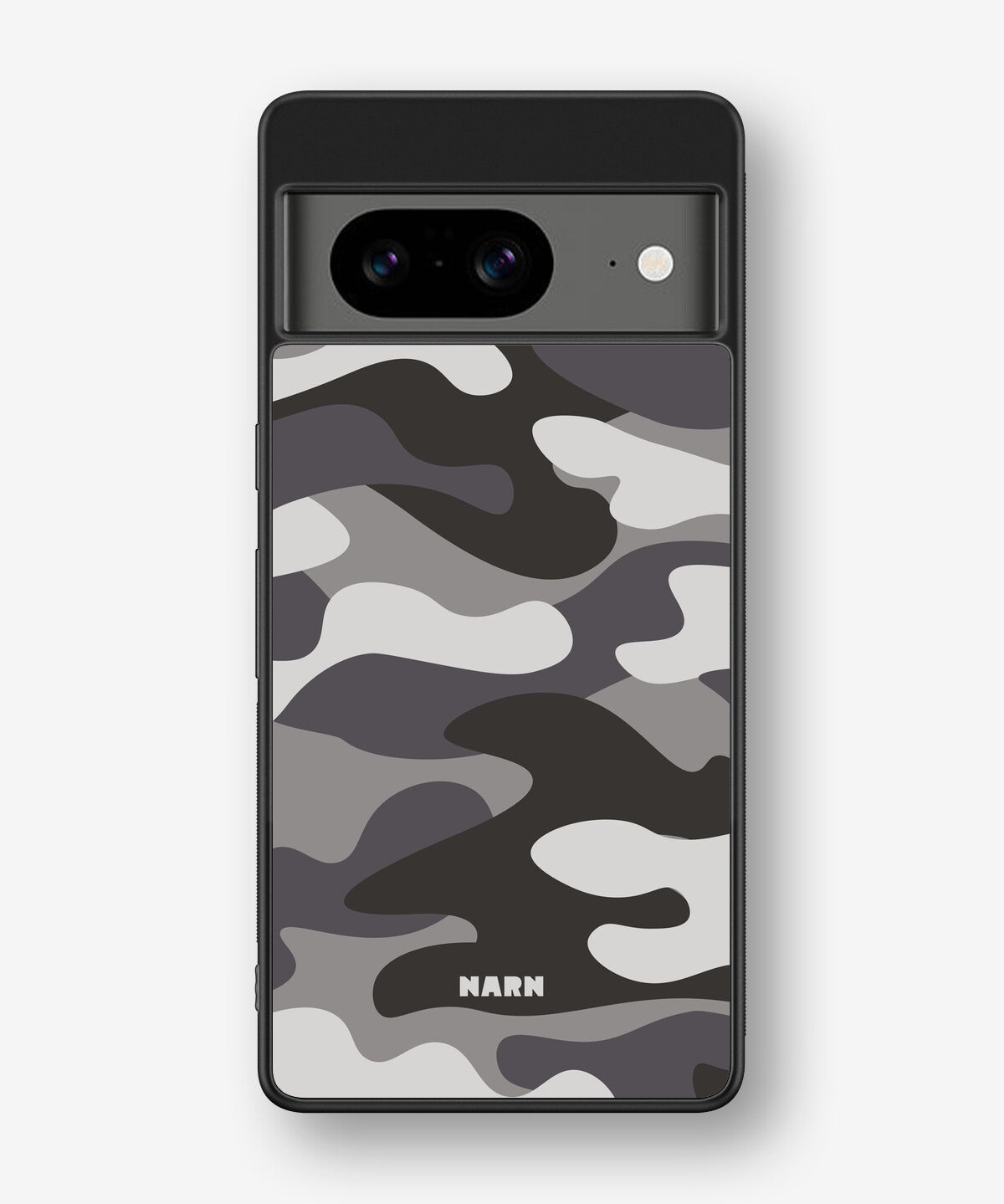 Google Pixel 8 Hard Case – Grey Camo - View 1