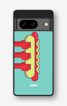 Google Pixel 8 Hard Case – Hot Dog - View 1