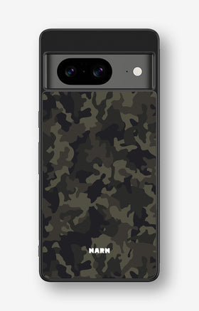 Google Pixel 8 Hard Case – Jungle Green Camo - View 1