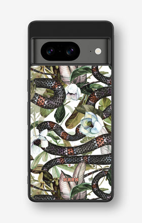 Google Pixel 8 Hard Case – Jungle Snake - View 1