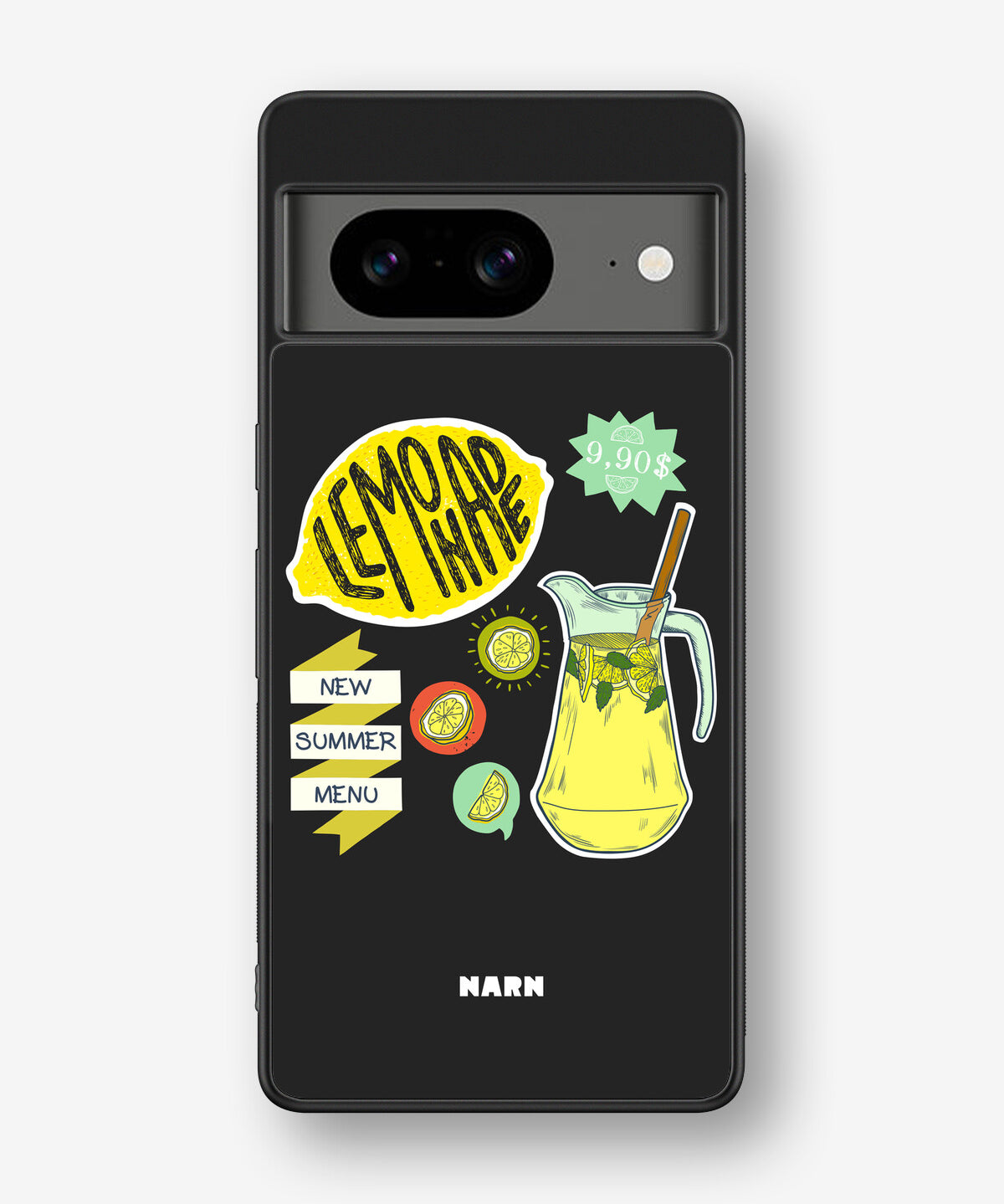 Google Pixel 8 Hard Case – Lemon Summer - View 1