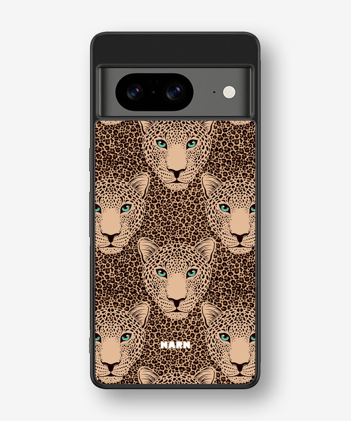 Google Pixel 8 Hard Case – Leopard Gaze - View 1