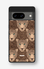 Google Pixel 8 Hard Case – Leopard Gaze - View 1