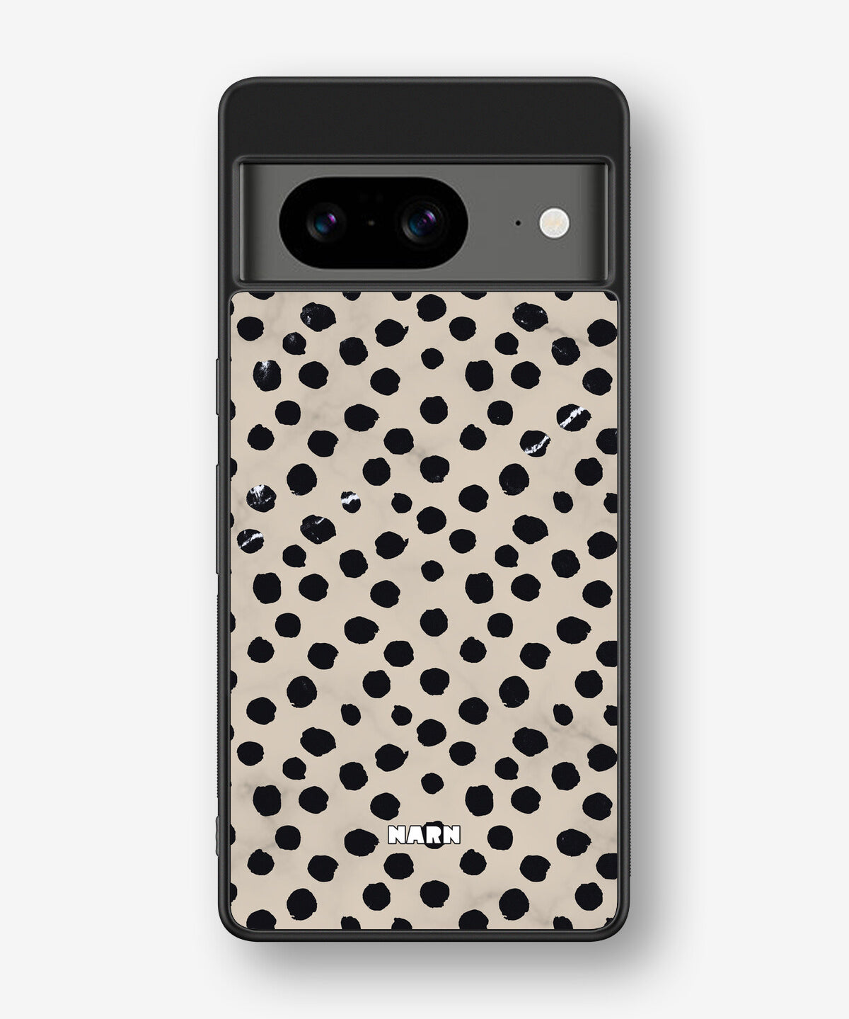 Google Pixel 8 Hard Case – Marble Dots - View 1