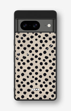 Google Pixel 8 Hard Case – Marble Dots - View 1