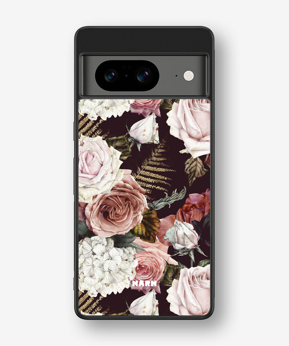 Google Pixel 8 Hard Case – Midnight Roses - View 1