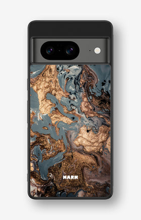 Google Pixel 8 Hard Case – Molten Gold - View 1