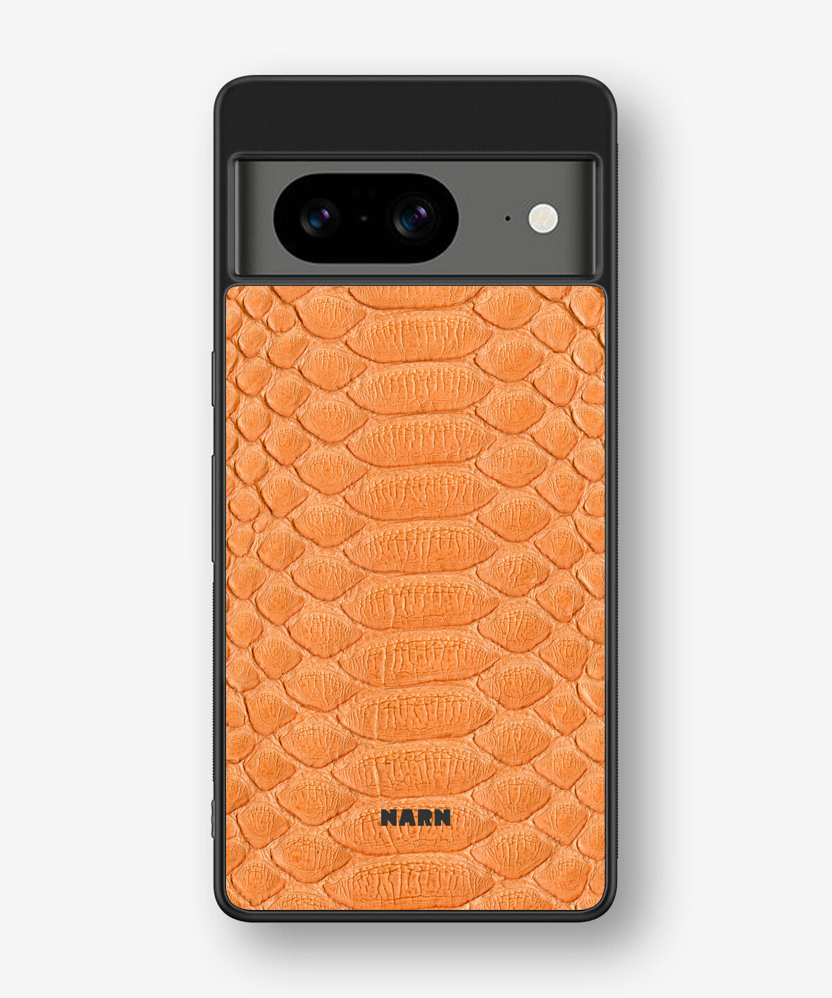 Google Pixel 8 Hard Case – Orange Snake - View 1