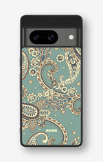Google Pixel 8 Hard Case – Paisley Green - View 1
